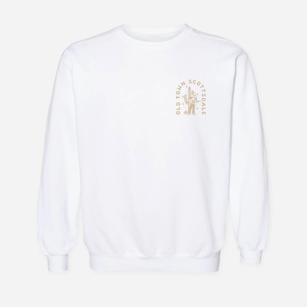 Old Town Cowboy Crewneck Sweatshirt - Picture 1 of 10